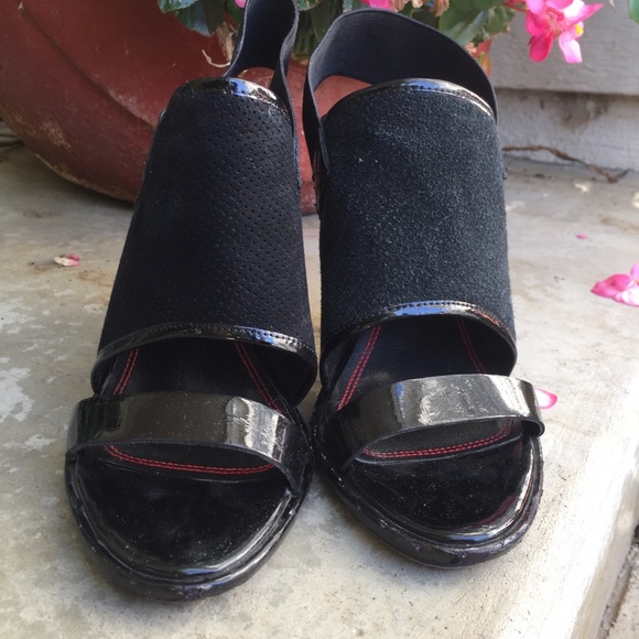 Miss Sixty Selina LeatherSuede Stiletto Heels 37.5 - Picture 3 of 8